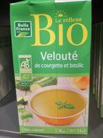 Organic Zucchini and Basil Cream Soup 1l - BELLE FRANCE