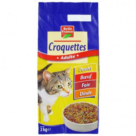 Croquete Para Gato Com Frango 2kg - BELLE FRANCE