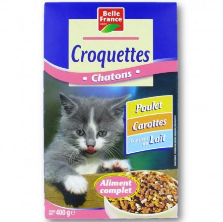 Confezione di crocchette per gattini da 400 g - BELLE FRANCE