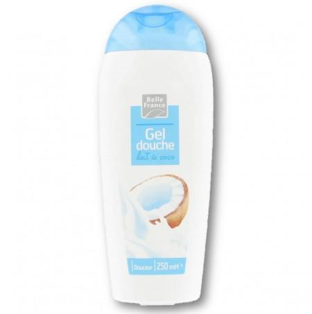 Coconut Milk Shower Gel 250ml - BELLE FRANCE