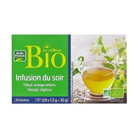 Organic Evening Infusion X20 - BELLE FRANCE
