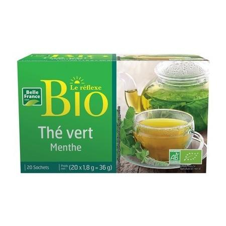 Tè verde alla menta biologico - BELLE FRANCE