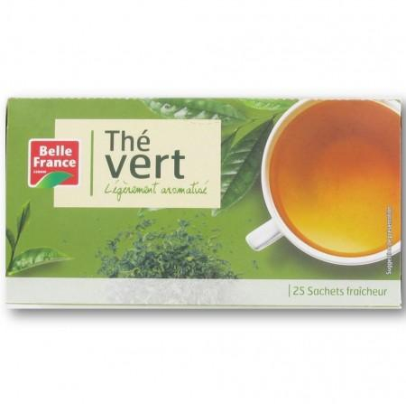 Tè verde leggermente aromatizzato X25 - BELLE FRANCE