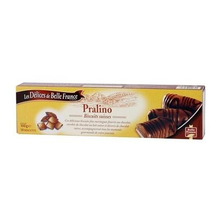 瑞士饼干 X10 Pralino 100g - Les Délices De Belle 法国