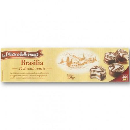 Brasilia Biscuits Suisses X 20 100g - Les DÉlices De Belle France