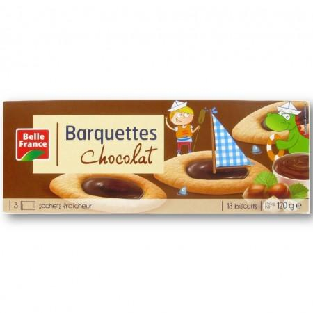 Barquettes Chocolat 120g - BELLE FRANCE