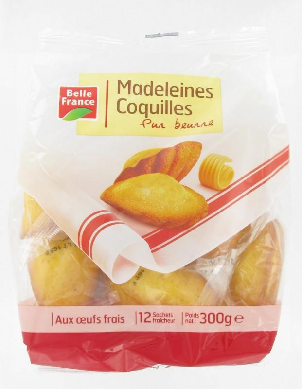 Madeleines Coquilles Pur Beurre 300 G - BELLE FRANCE