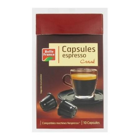 Full-bodied Coffee Capsules X10 - BELLE FRANCE