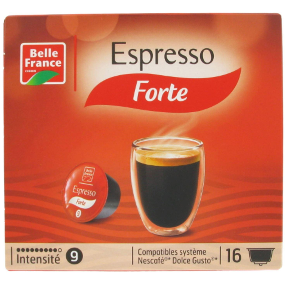 Café Cápsula Forte Compatível Dolce Gusto X16 - BELLE FRANCE