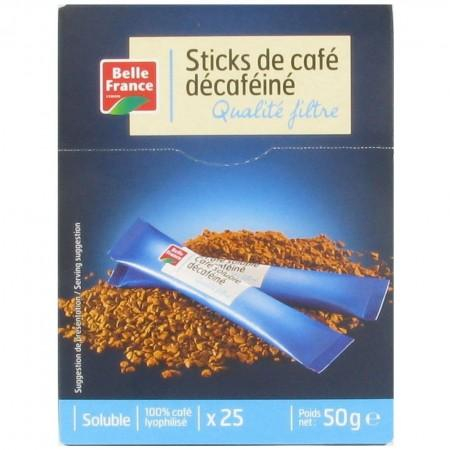 Quality Decaffeinated Filter Stick X 25 - BELLE FRANCE