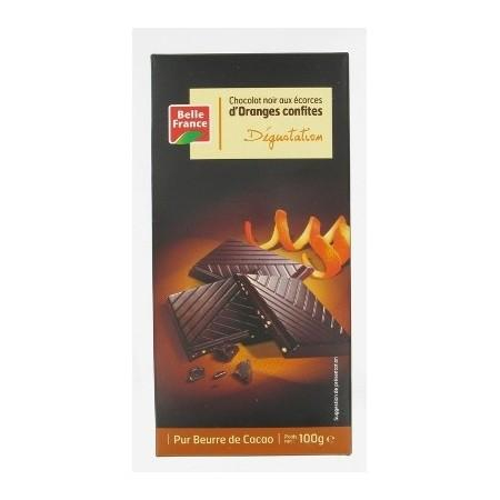 Degust Cioccolato Fondente All'Arancia 100g - BELLE FRANCE