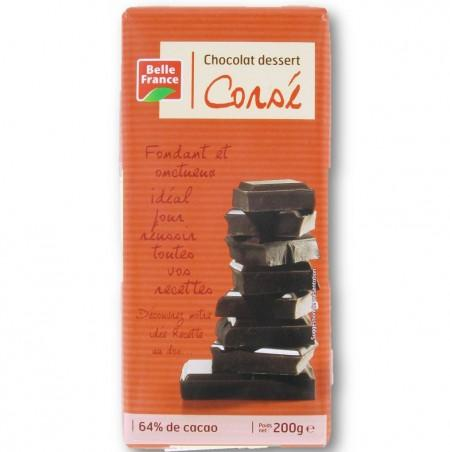 Sobremesa Encorpada de Chocolate Amargo 200g - BELLE FRANCE