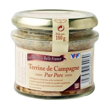 Terrine De Campagne Aux Cèpes 180g - Les DÉlices De Belle France