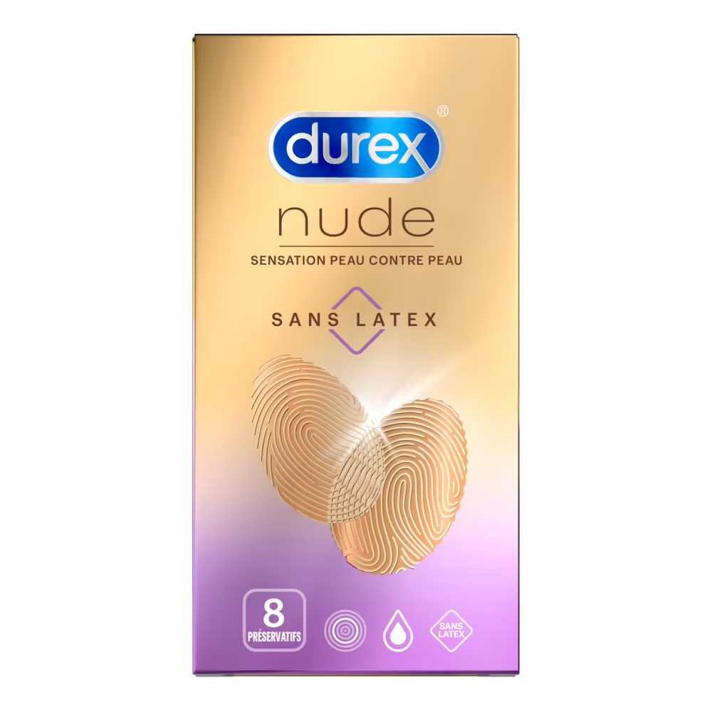 Durex Nude Sans Latex X8