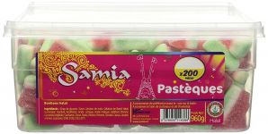 Bonbon pastèque 200 pièces Halal 960g Halal - SAMIA