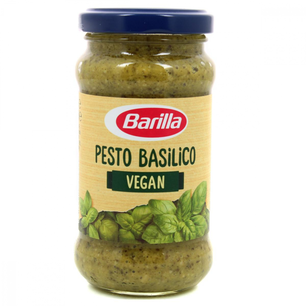 Sauce Pesto Basilic Vegan, 195g - BARILLA