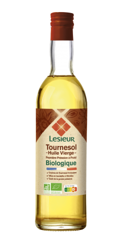 Organic virgin sunflower oil - LESIEUR