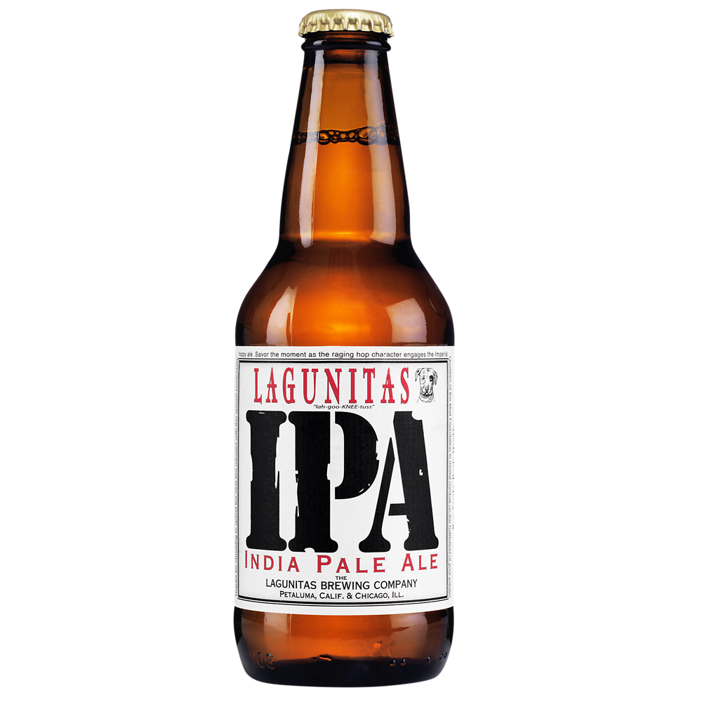 Bière LAGUNITAS IPA, 6,2° bouteille de 35,5cl