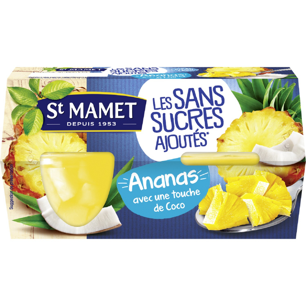 Cups Ssa Ananas Coco  4x113 G