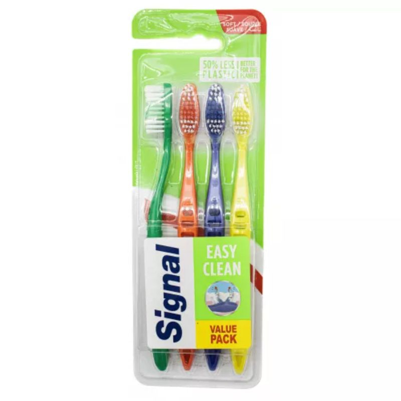 Brosse à Dents Easy Clean Soft X4 - Signal