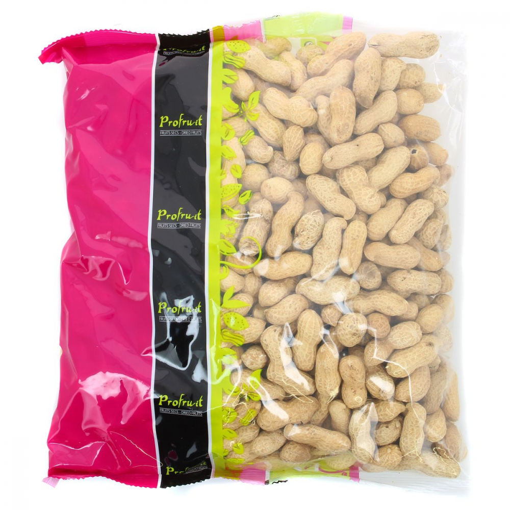 Pépite -- Arachides bio en coque Vrac (origine Egypte) - 2 x 2,5 kg main image 1