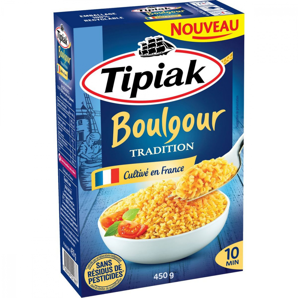 Boulgour, 450g - TIPIAK