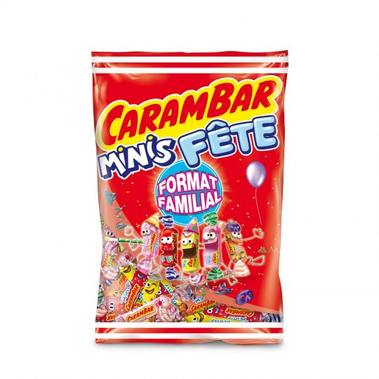 Mini Party diverse geurende snoepjes; 326g - CARAMBAR