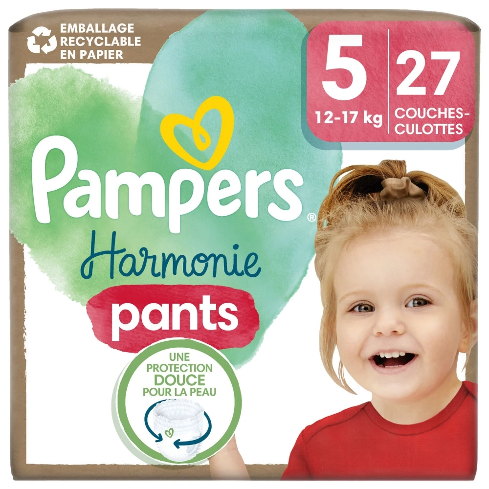 Pants t5 harmony layers (12-17 kg) x27 - PAMPERS