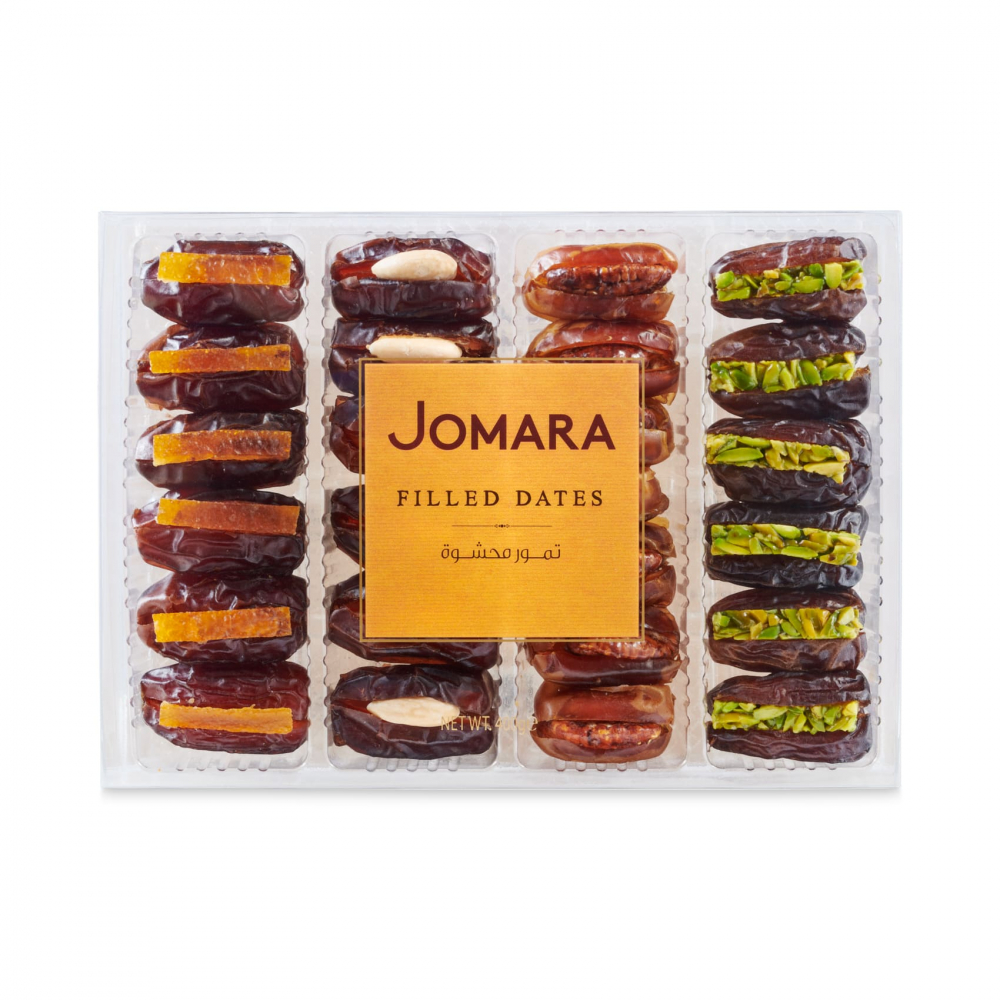 Jomara Dátiles Rellenos Surtido Contemp Cp 400g