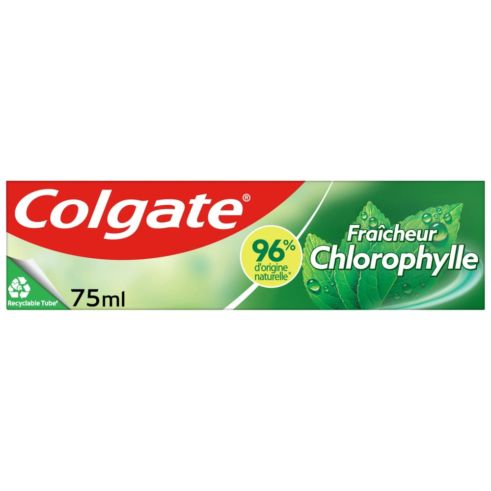 Dentifrice Fraicheur Chlorophyle Intense Recycl 75ml - COLGATE