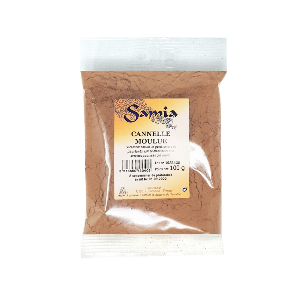 Canela em pó 100g - SAMIA