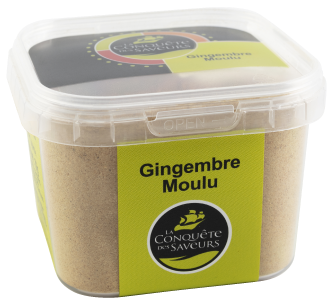 Gengibre moído 70g - A CONQUISTA DOS SABORES