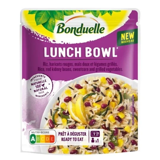 Lunch Bowl Rice and Vegetable Mix 250g - BONDUELLE