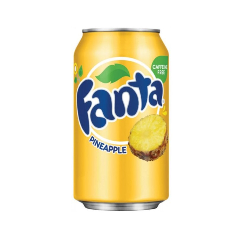 Soda De Piña, 12x355ml - FANTA