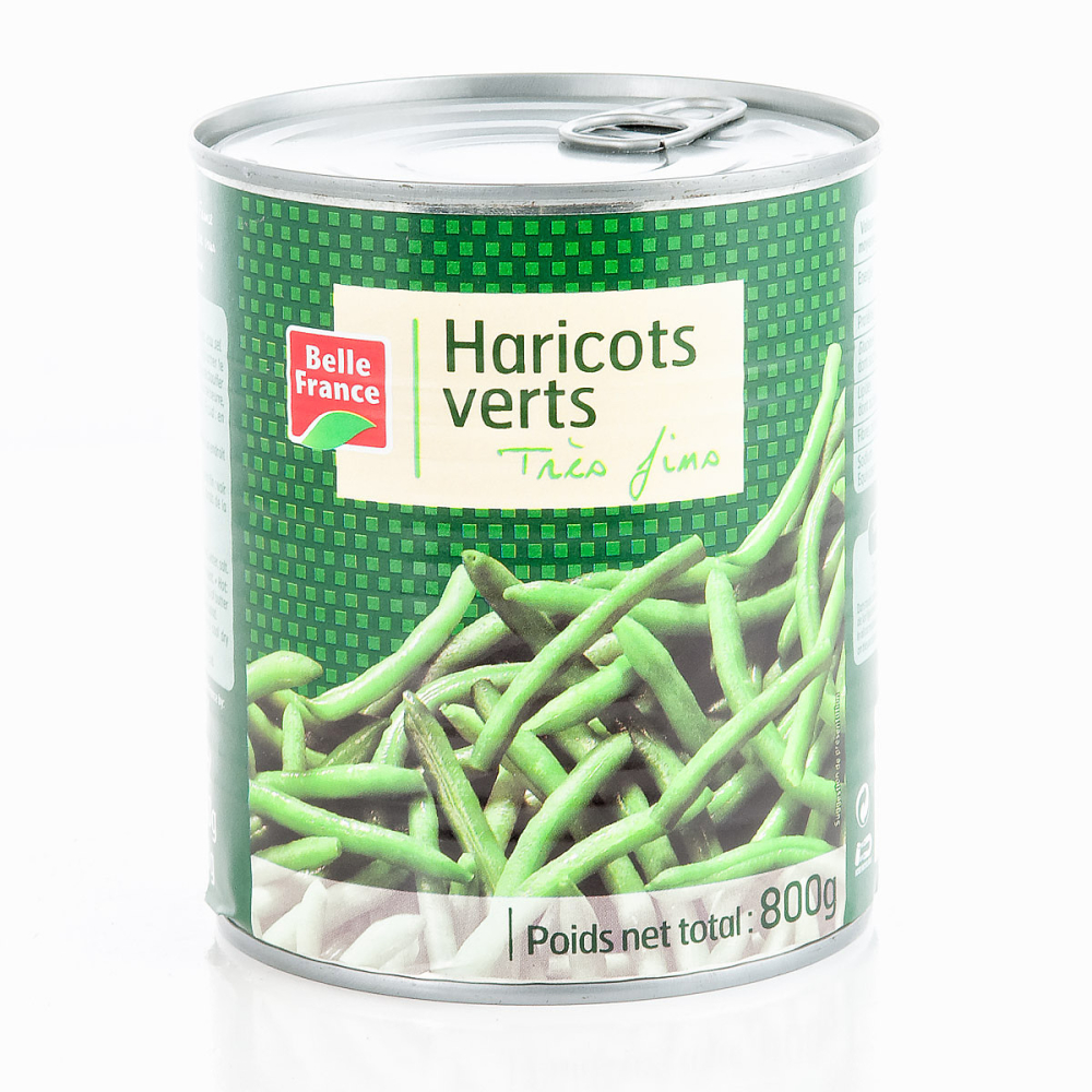 Very Fine Green Beans 800g - BELLE FRANCE