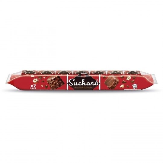 Chocolat rochers au lait 35g - SUCHARD