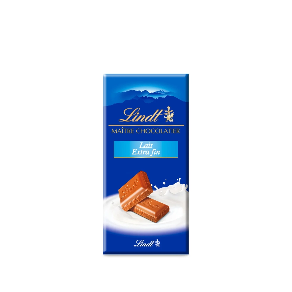 Maître Chocolatier Lait Extra Fin Tablette 100 G - LINDT