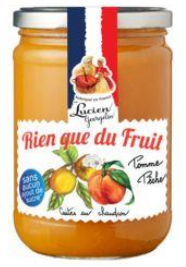 Purée Pomme Pêche - Rien Que Du Fruit - Lucien Georgelin