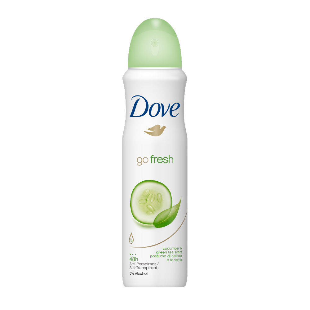 Déodorant Spray Go Fresh Concombre 150 Ml - Dove