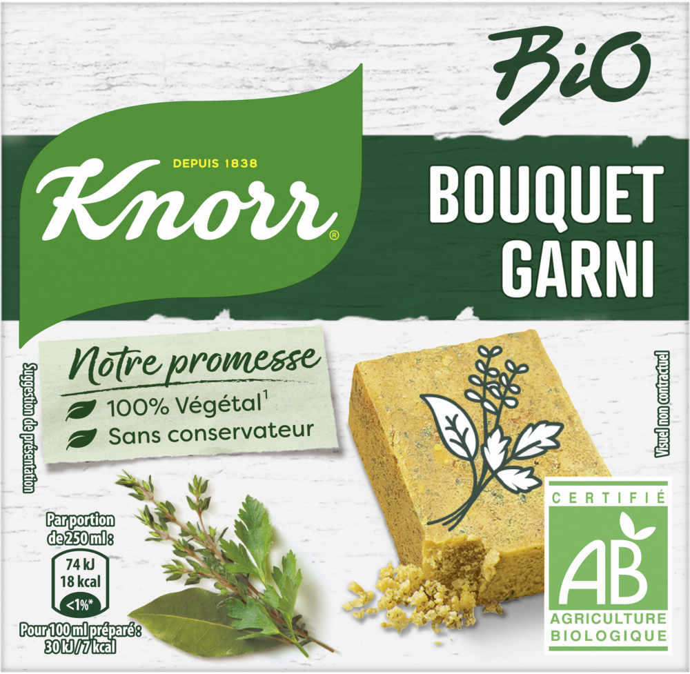 Knorr Bouil Bio Bgarn 63g
