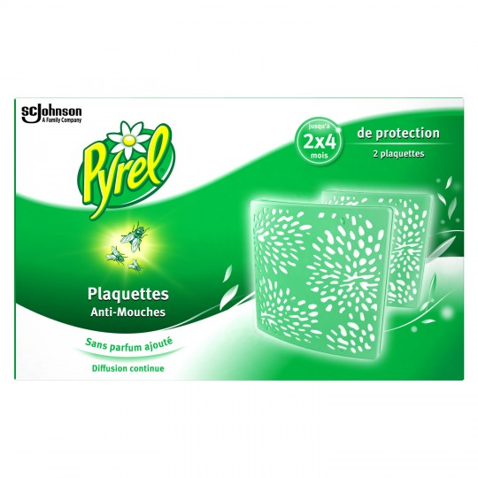 Insecticide plaquettes anti-mouches x2 - PYREL