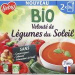 Liebig Organic sun vegetable veloute 2x30cl