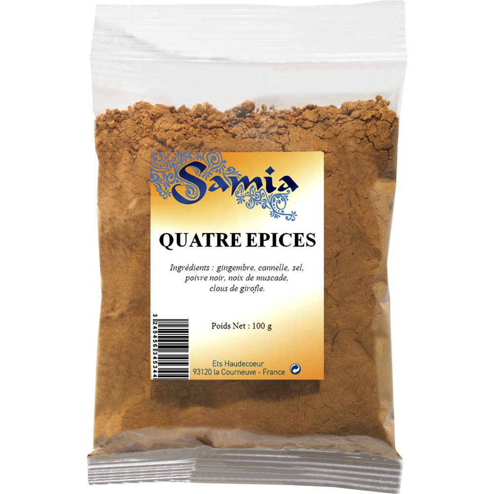 Cuatro especias 100g - SAMIA