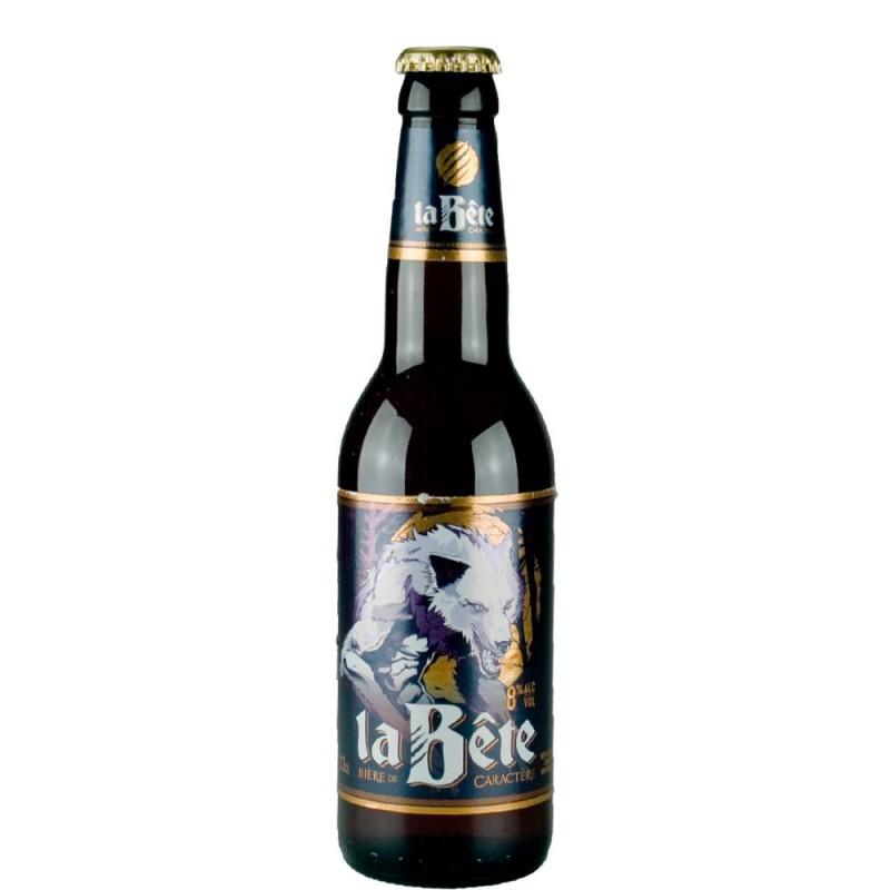 Birra di Carattere, 8°, 33cl - LA BÊTE