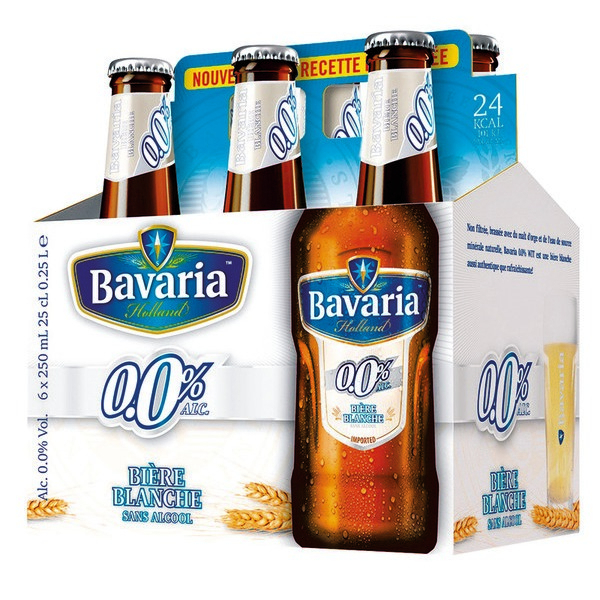 Bière Blanche Sans Alcool 6x25cl - BAVARIA