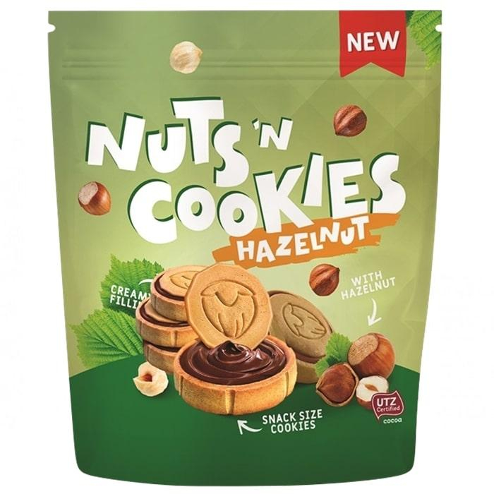 Biscuits Fourrés Chocolat Noisette Cuptella 175g - POULT