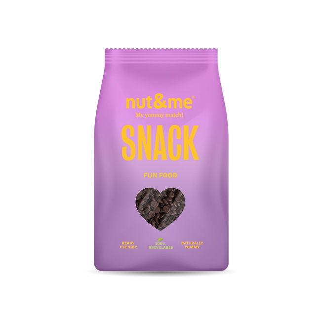 Chips de chocolate amargo, 250 g - NUT & ME