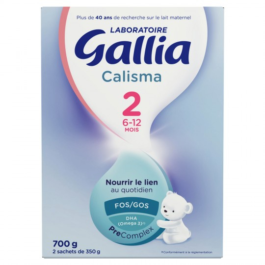 Calisma 2nd age milk powder 700g - GALLIA