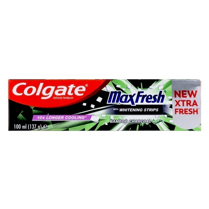 COLGATE DENTIFRICE MAXFRESH CHARBON 100ML