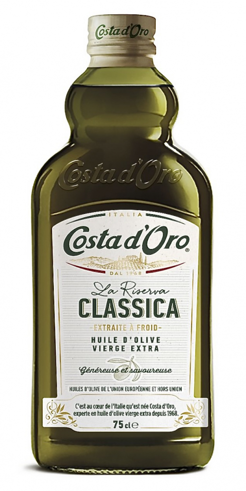 Huile d'olive vierge Extra 75 cl - COSTA D'ORO